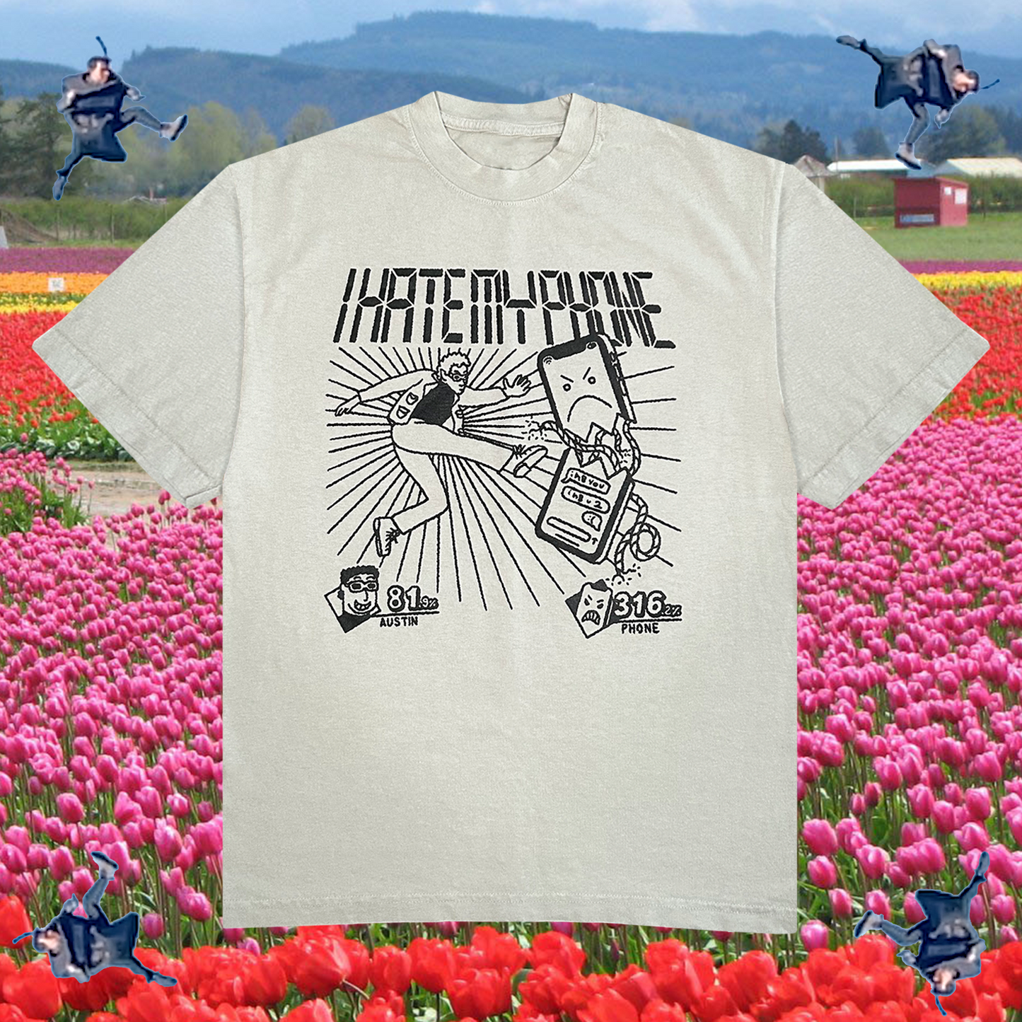 Austin Weber — "I Hate My Phone" Tee