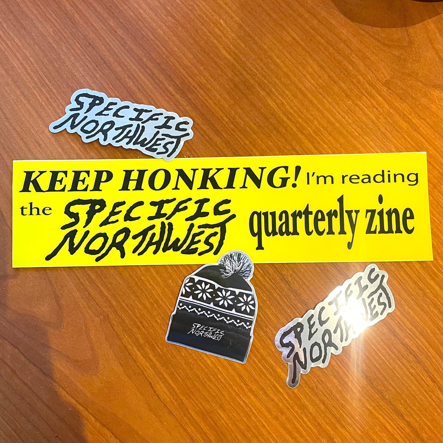 KEEP HONKING Specific Northwest Sticker Pack